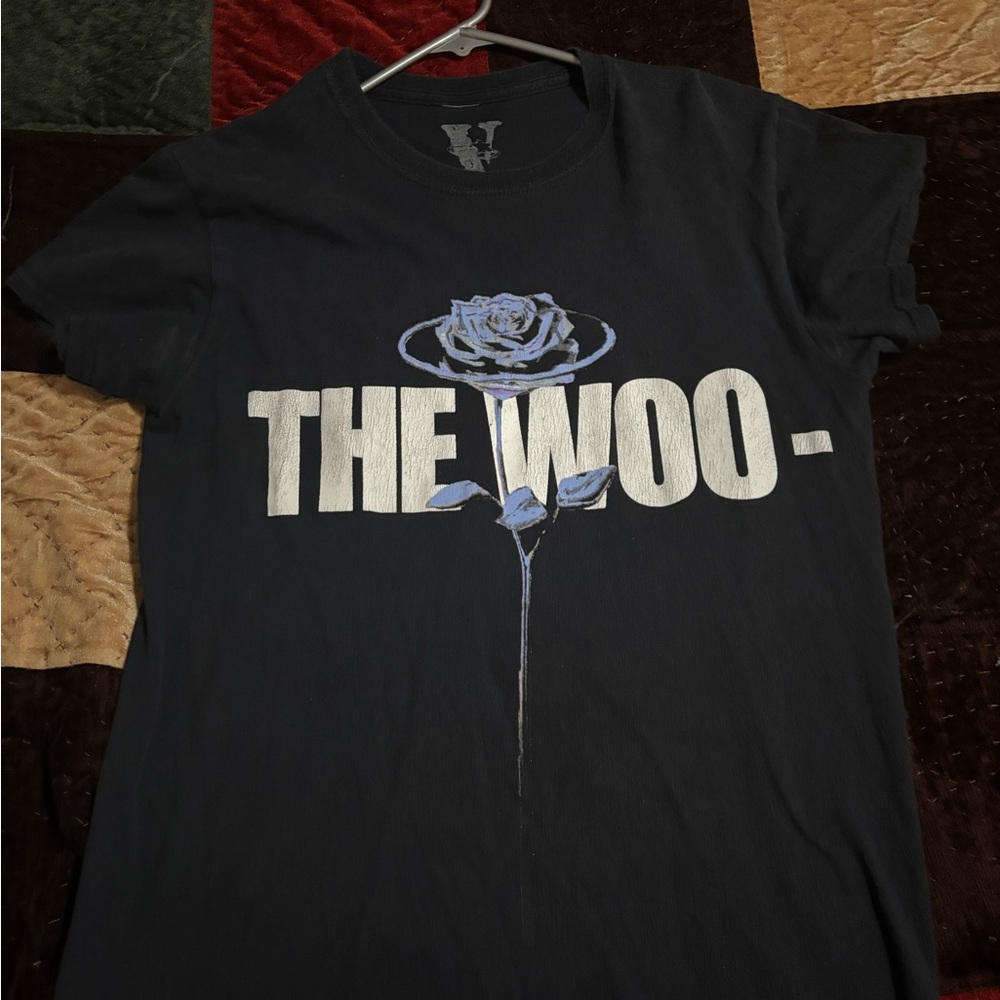 Black Pop Smoke The Woo Vlone T Shirt